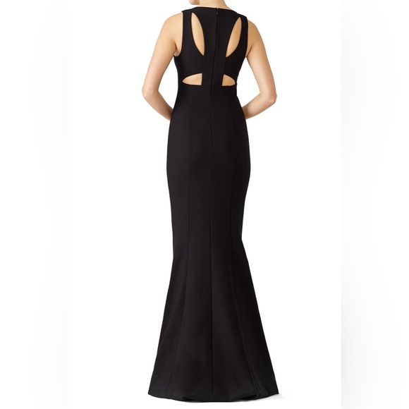 LIKELY x Revolve Albury Keyhole Cutout Maxi fitted trumpet mermaid Gown - Picture 3 of 8